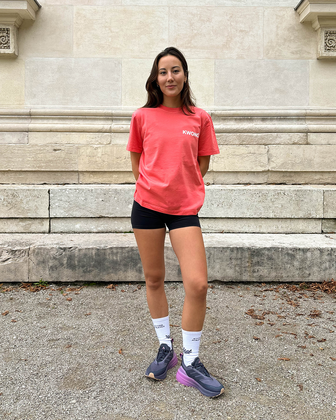 Athlétisme T-Shirt Coral Heat