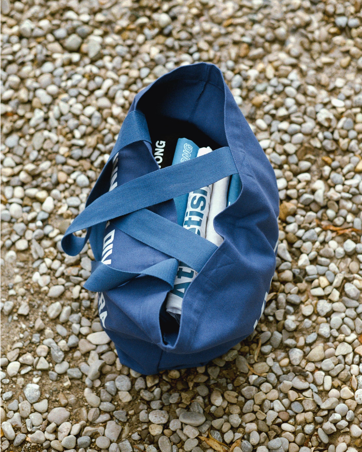 Military Blue Tote Bag