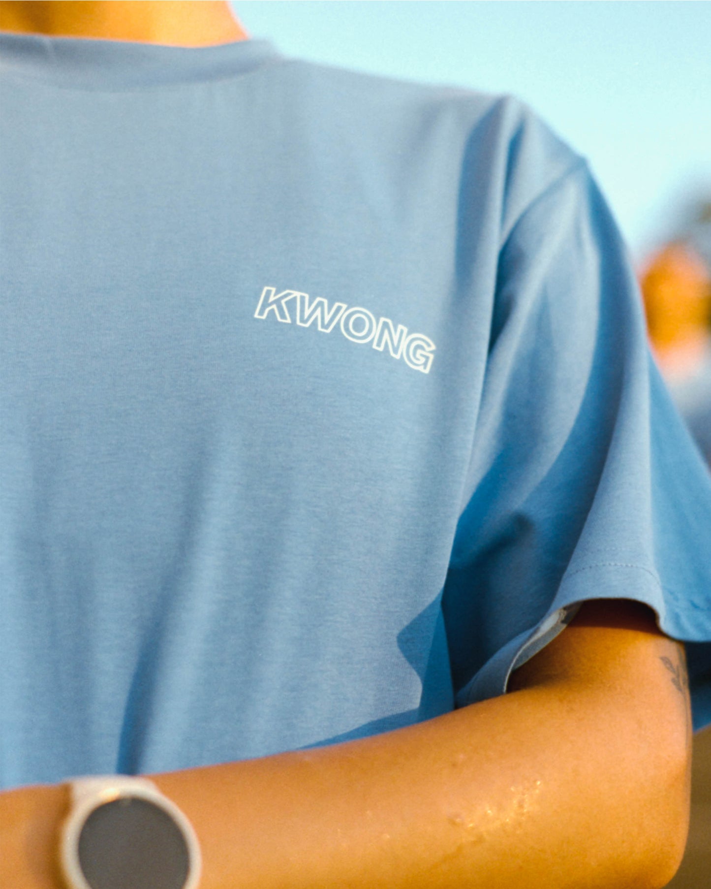 Running Division T-Shirt Malibu Blue