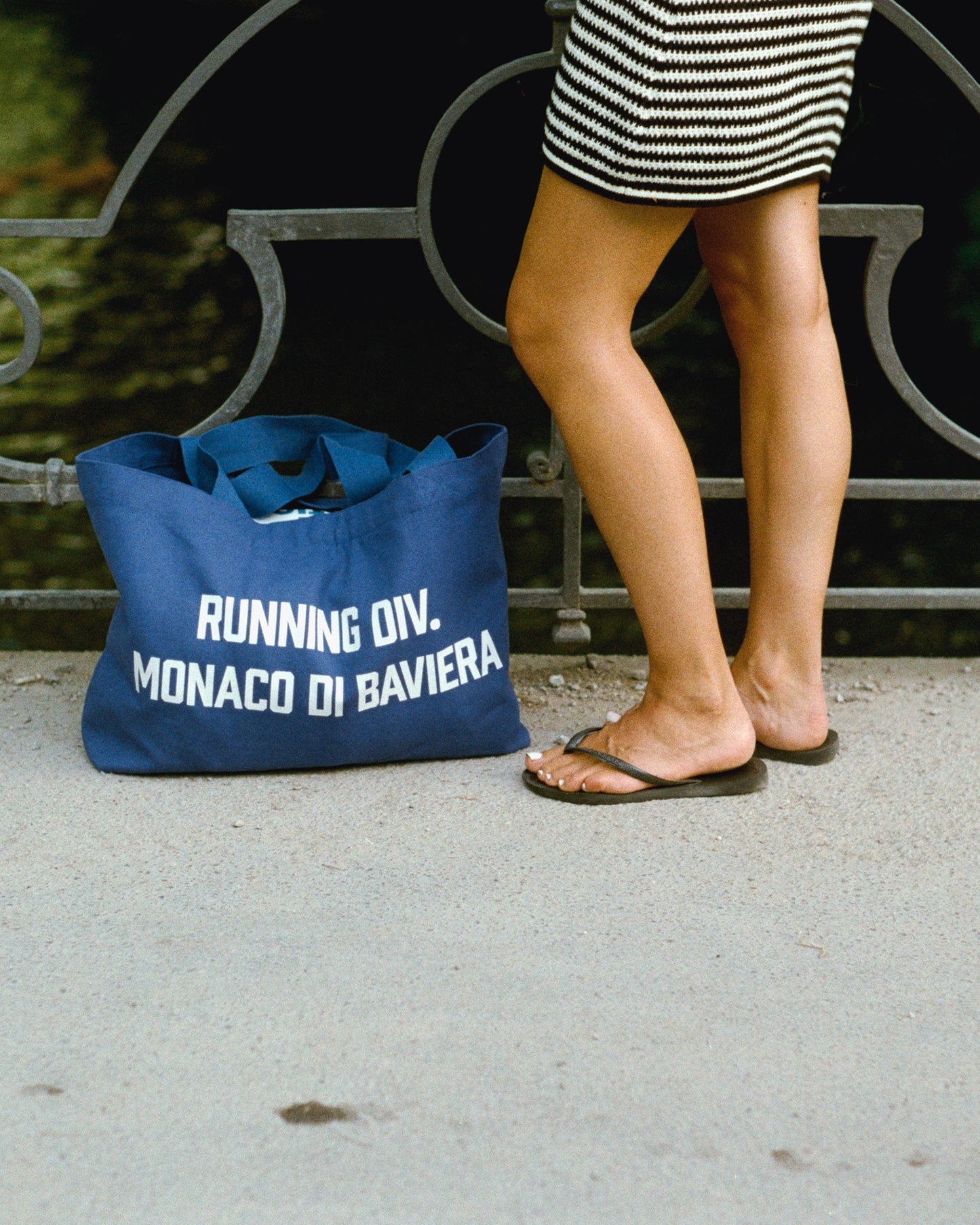 Military Blue Tote Bag